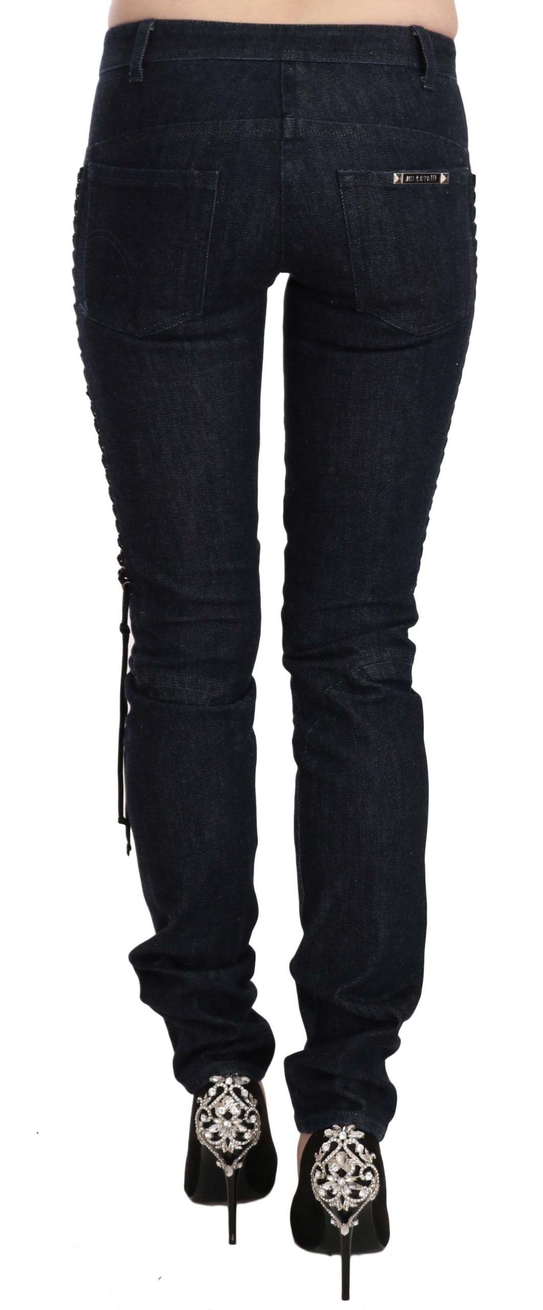 Just Cavalli Elegante Lavtaljede Skinny Bukser