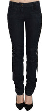Just Cavalli Elegante Lavtaljede Skinny Bukser