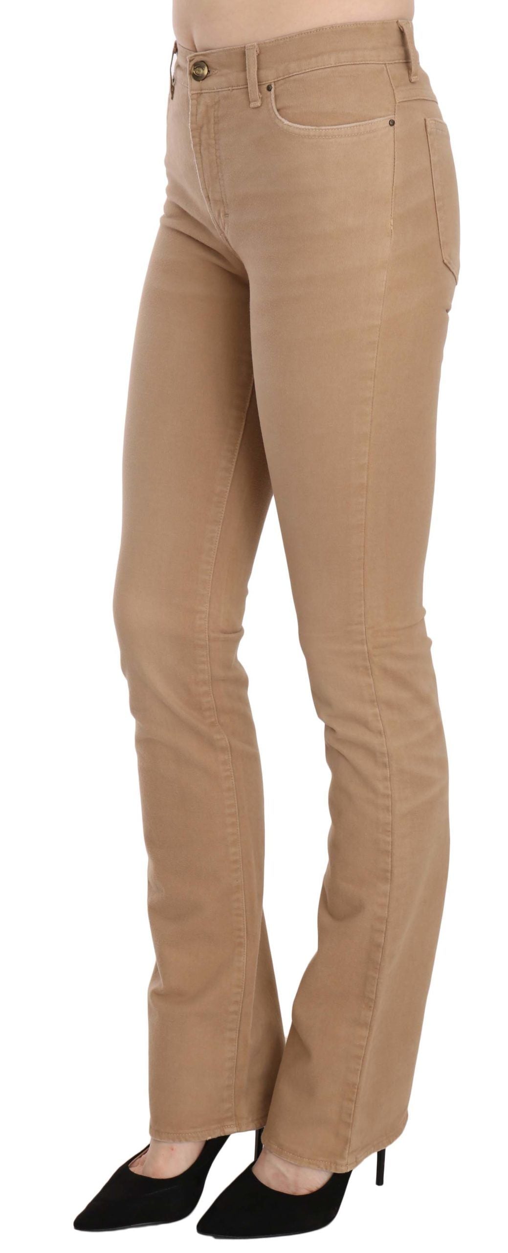 Just Cavalli Chic Brune Mellemhøj Talje Skinny Bukser