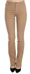 Just Cavalli Chic Brune Mellemhøj Talje Skinny Bukser