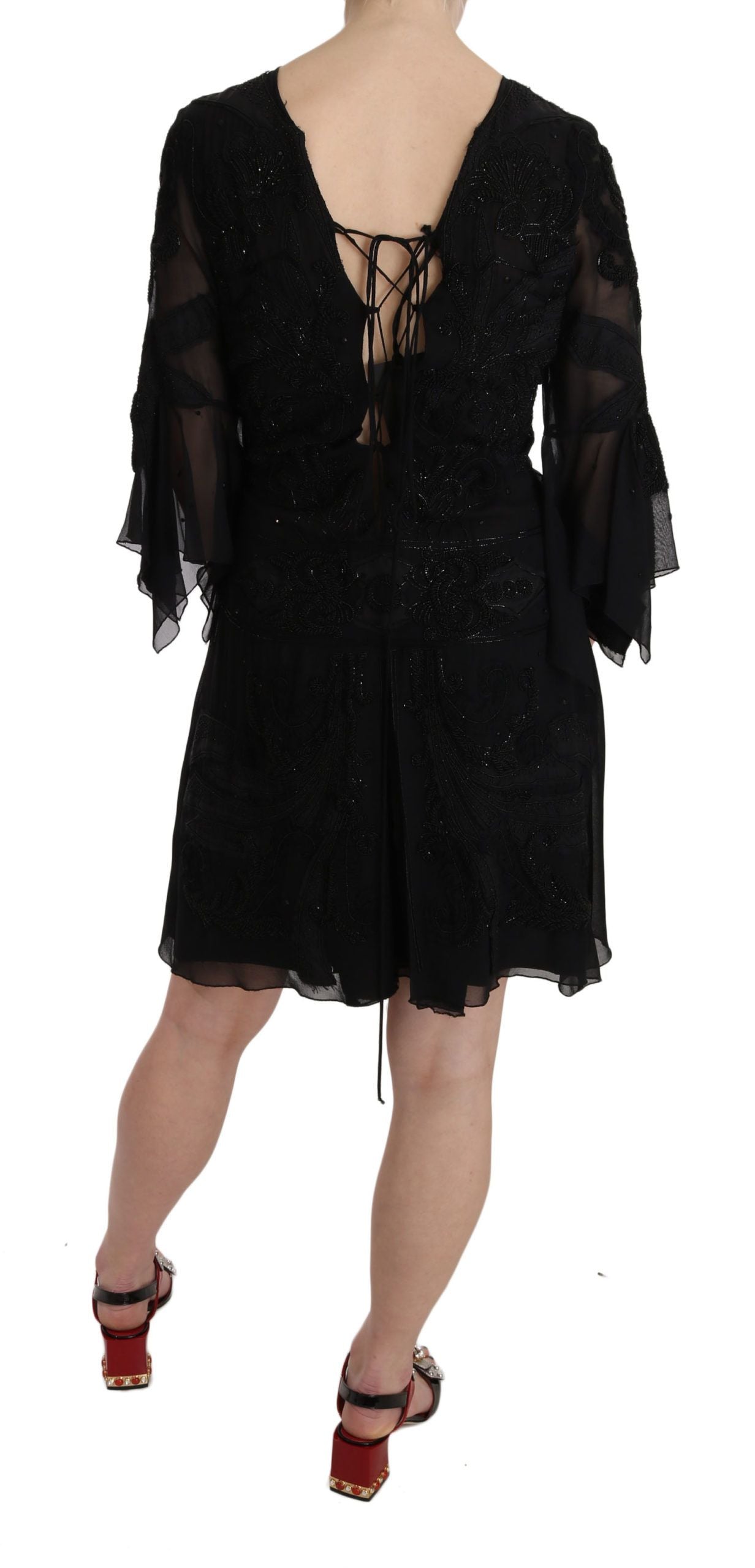 John Richmond Elegant Sort Paillet Silke Minikjole