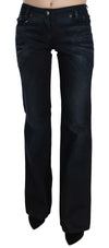 Just Cavalli Chic Mellemhøj Talje Lige Denimbukser