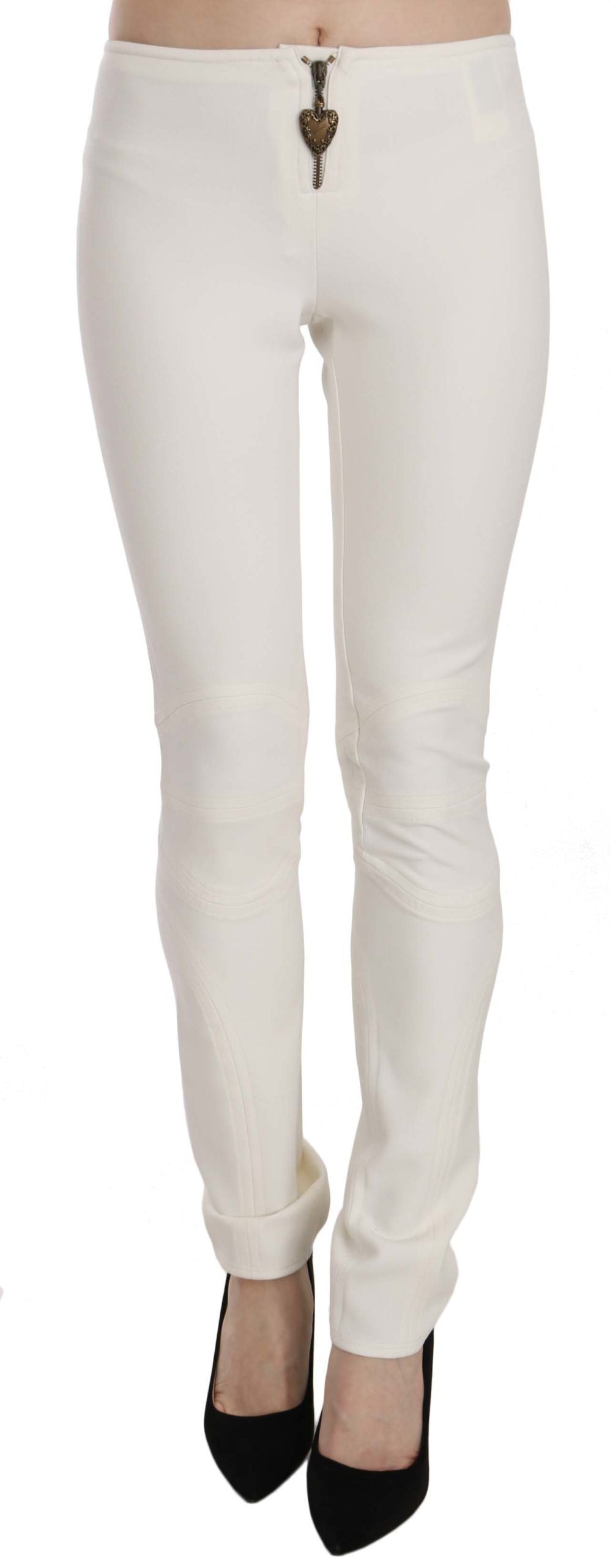 Just Cavalli Elegante Mellemhøj Talje Skinny Kjolebukser