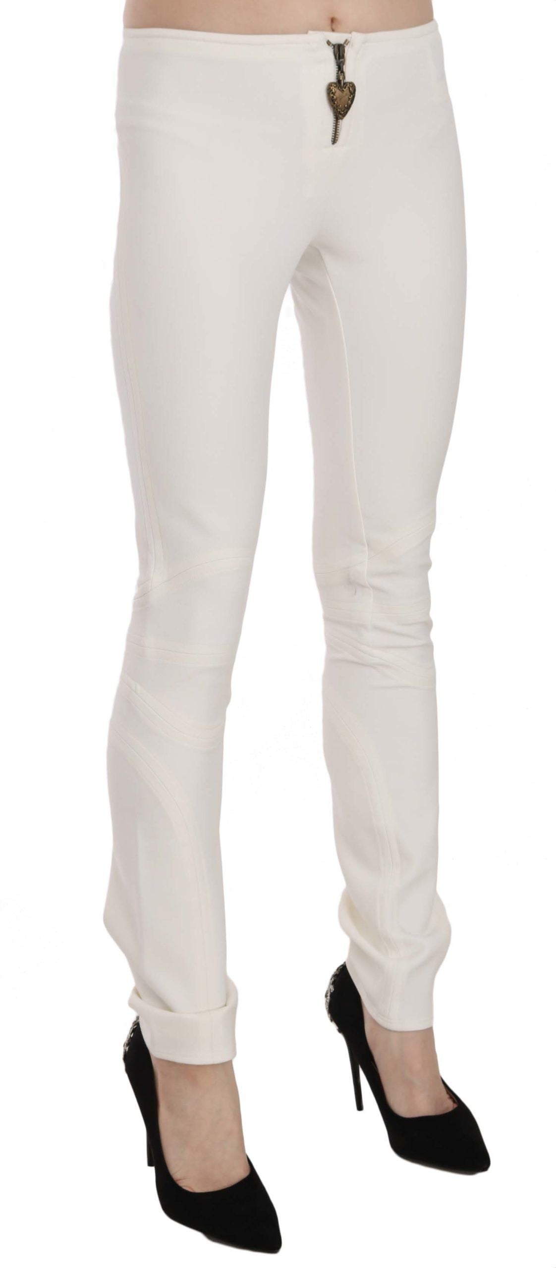 Just Cavalli Elegante Mellemhøj Talje Skinny Kjolebukser