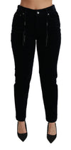 Dolce & Gabbana Chic Mellemhøj Talje Skinny Corduroy Jeans
