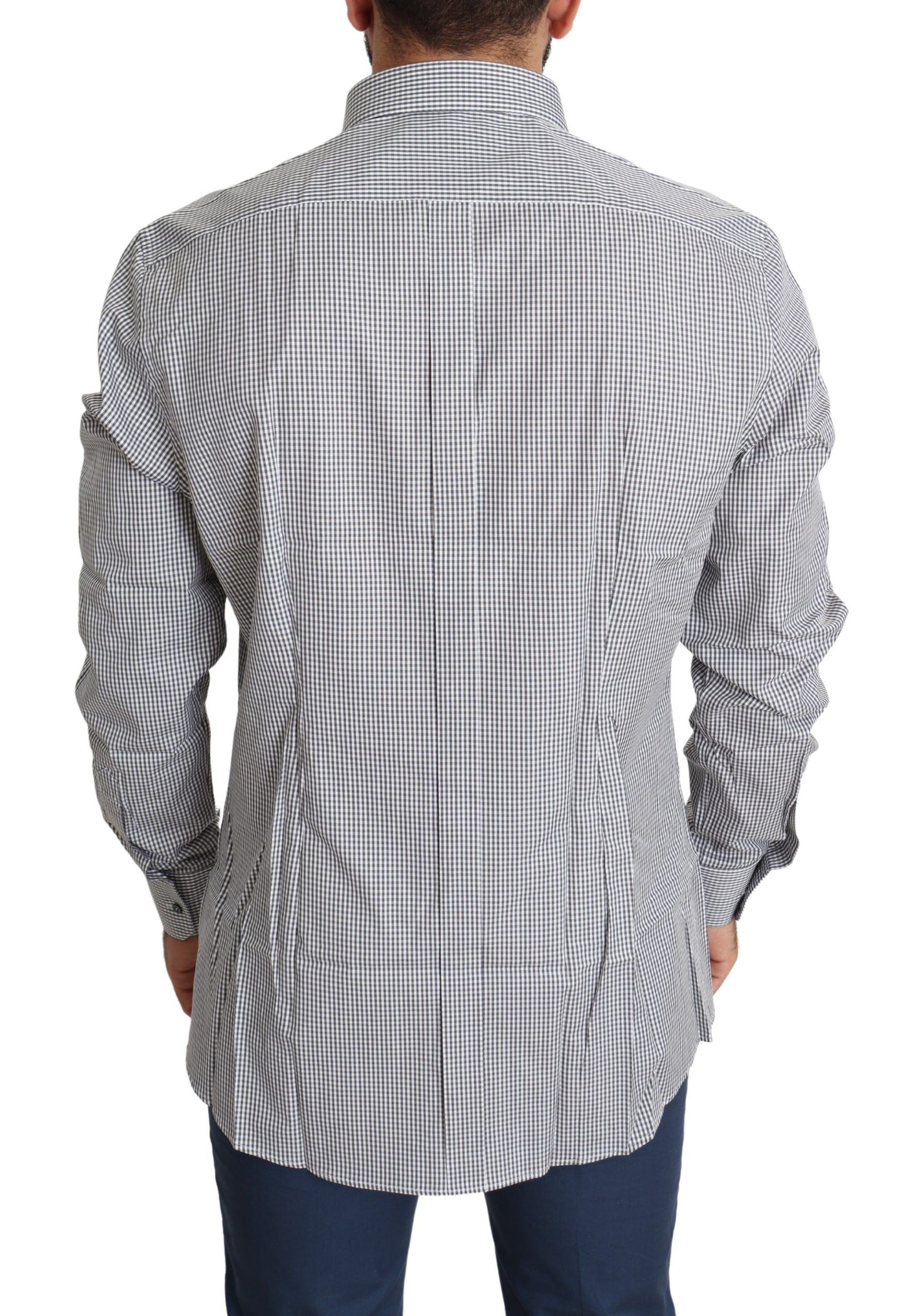 Dolce & Gabbana Ternet Slim Fit Bomuldsskjorte