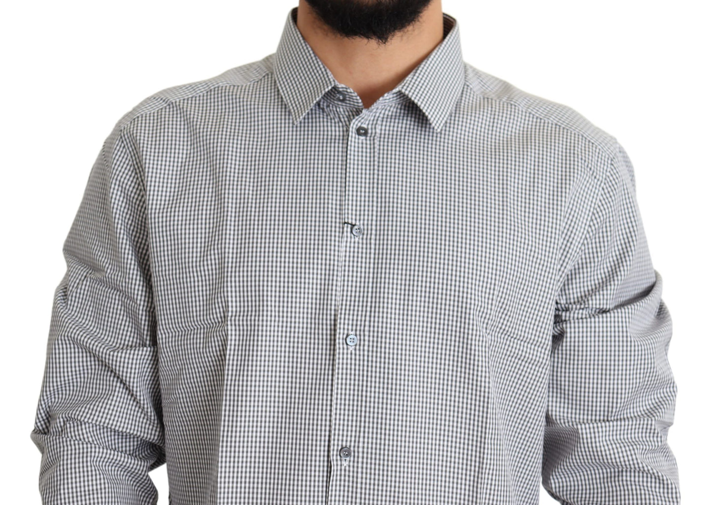 Dolce & Gabbana Ternet Slim Fit Bomuldsskjorte