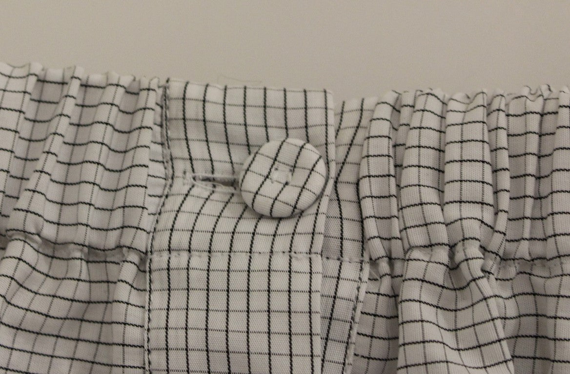 Andrea Incontri Chic Hvid Mini Nederdel - Elegant & Tidløs