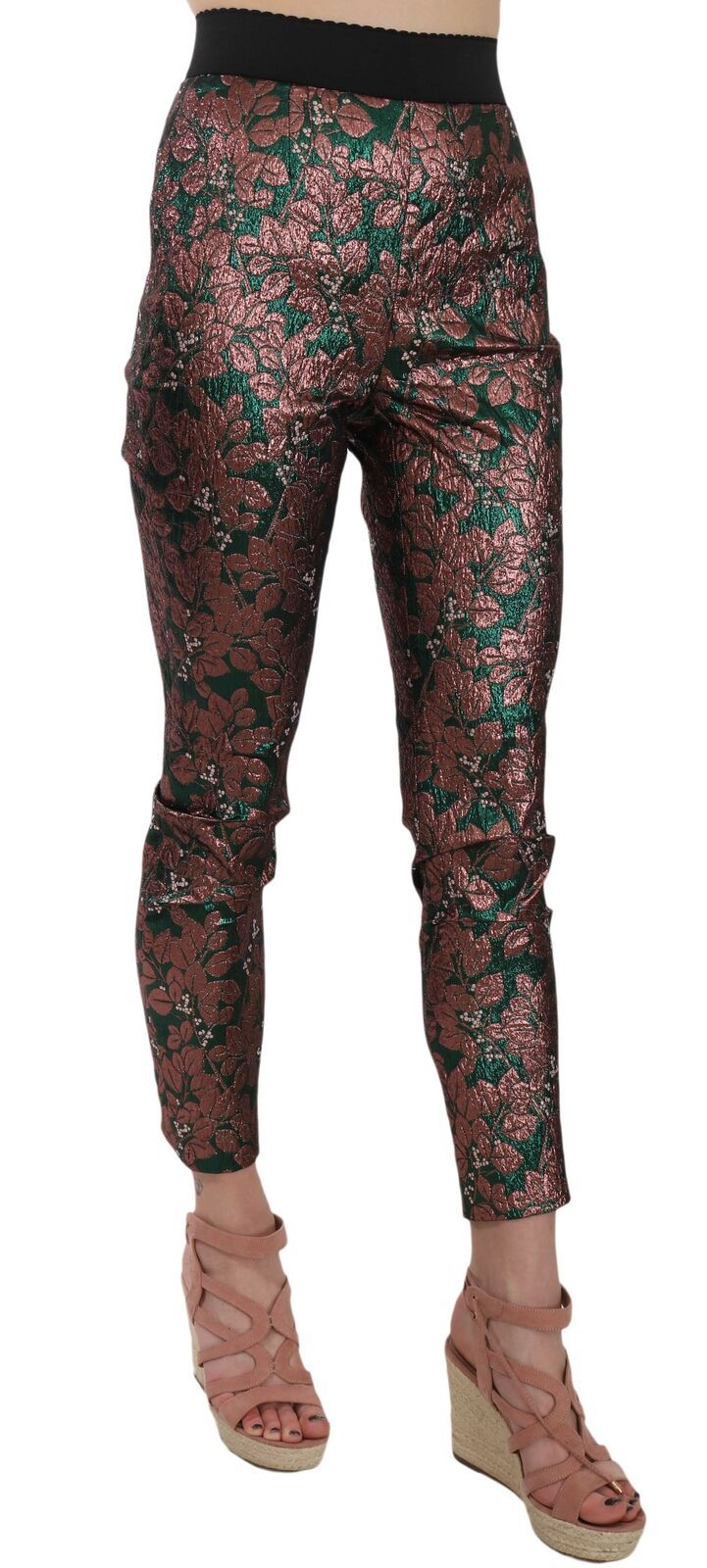 Dolce & Gabbana Elegante Flerfarvede Designerbukser