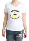 Moschino Sunny Milano Print Bomulds T-shirt