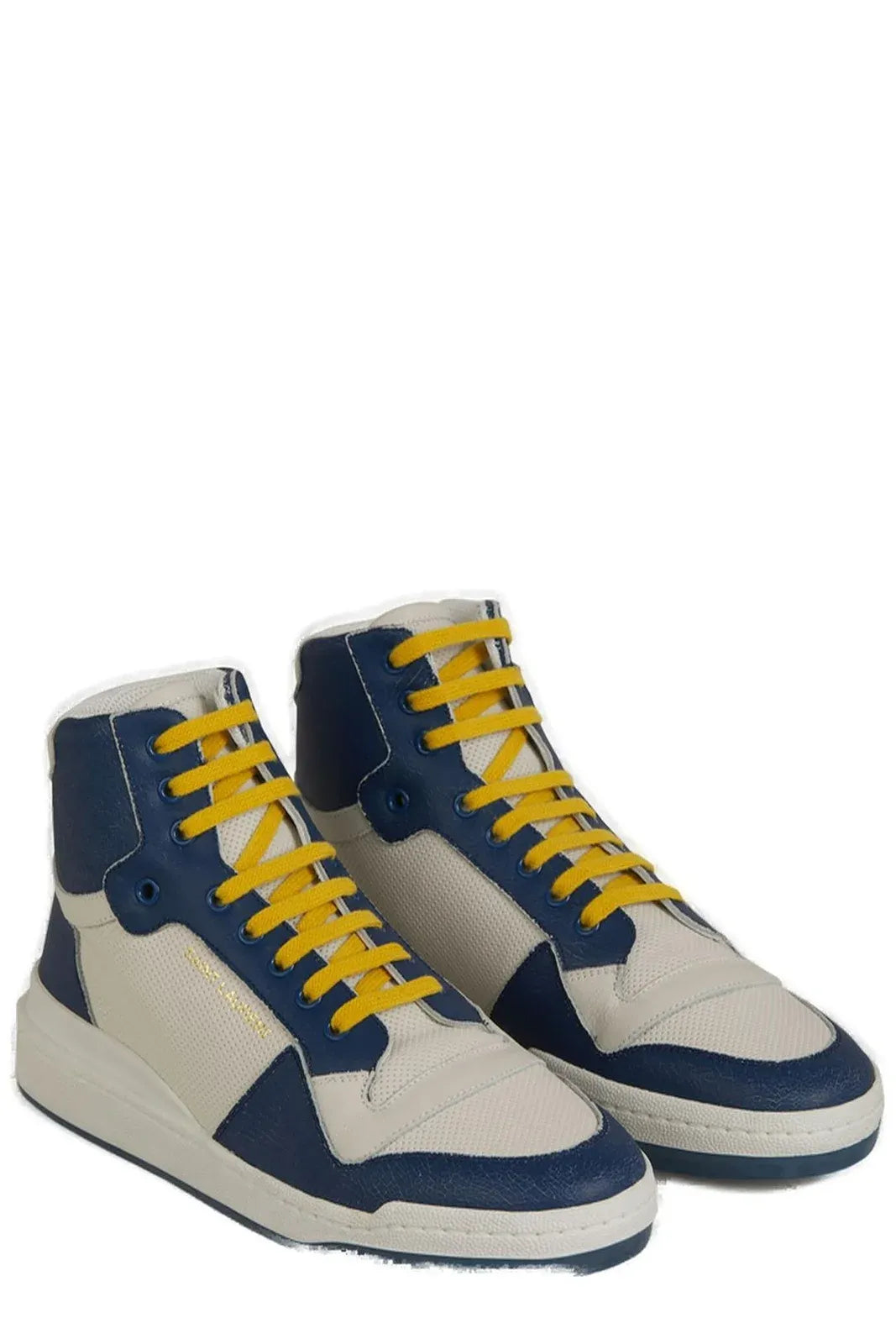 Saint Laurent Løft din stil med mellemstore blå luksussneakers