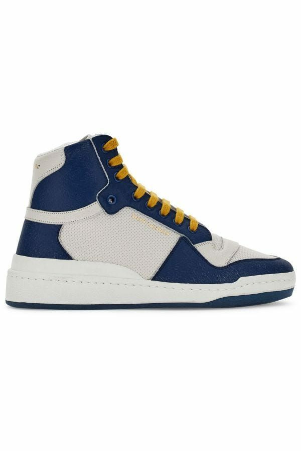 Saint Laurent Løft din stil med mellemstore blå luksussneakers