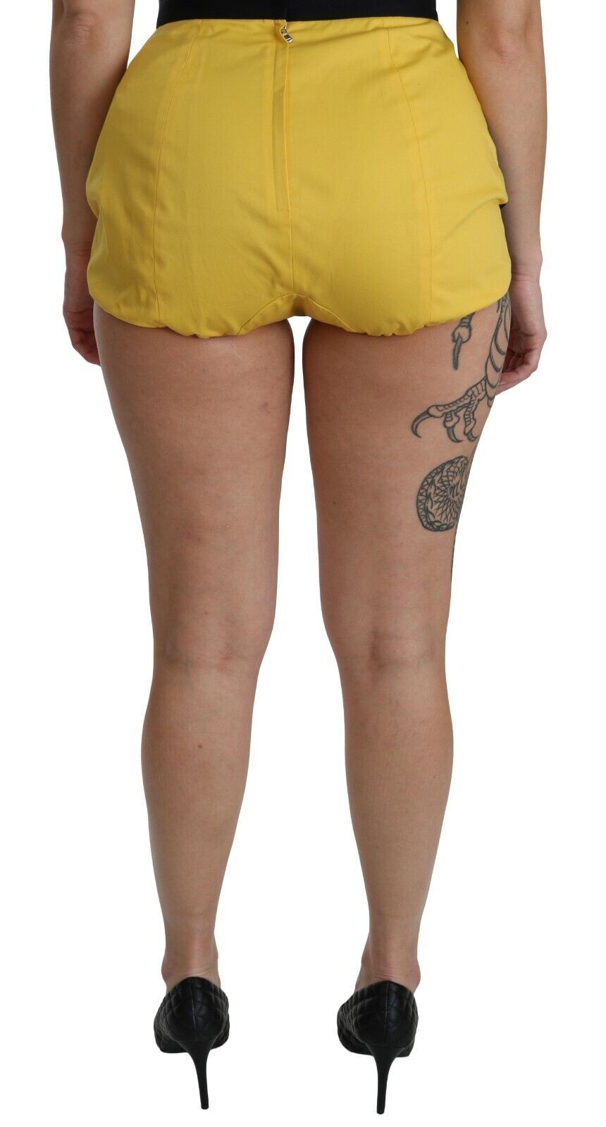 Dolce & Gabbana Broderede Krystal Højtaljede Mini Shorts