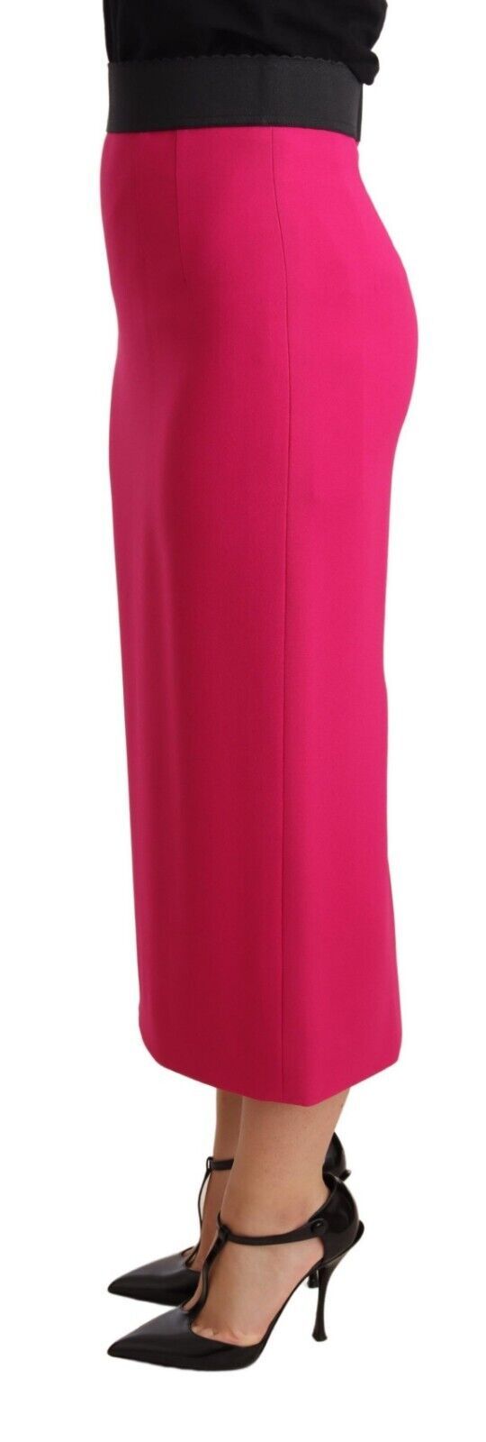 Dolce & Gabbana Elegant højtaljet blyantnederdel i pink