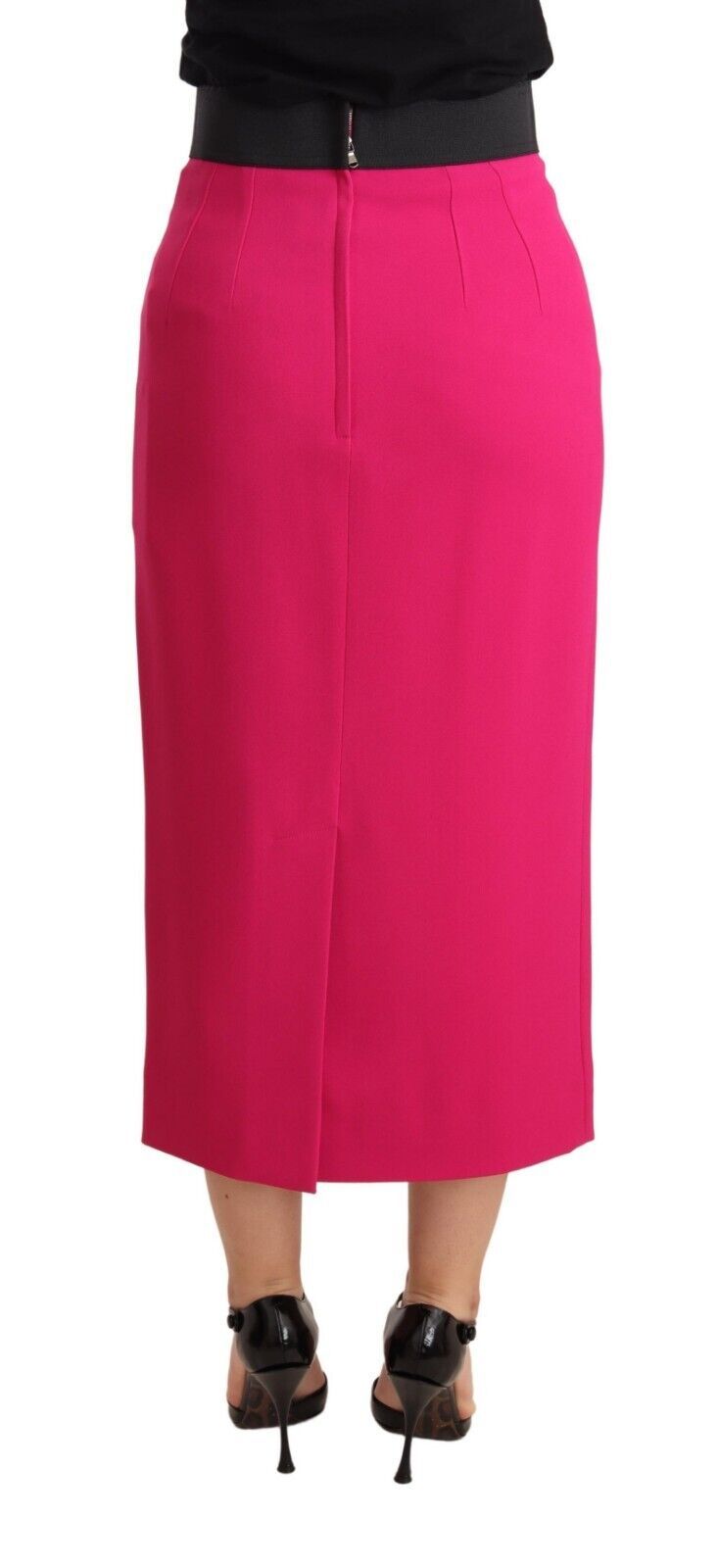 Dolce & Gabbana Elegant højtaljet blyantnederdel i pink