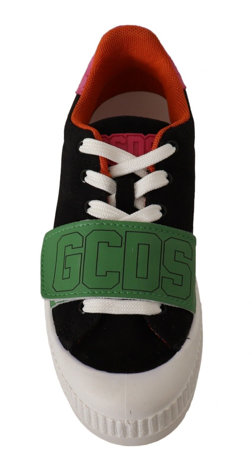 GCDS Stilfulde flerfarvede lave sneakers med snørebånd