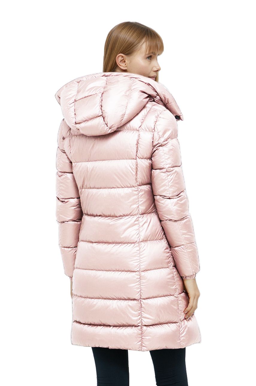 Refrigiwear lyserød nylonjakke til kvinder