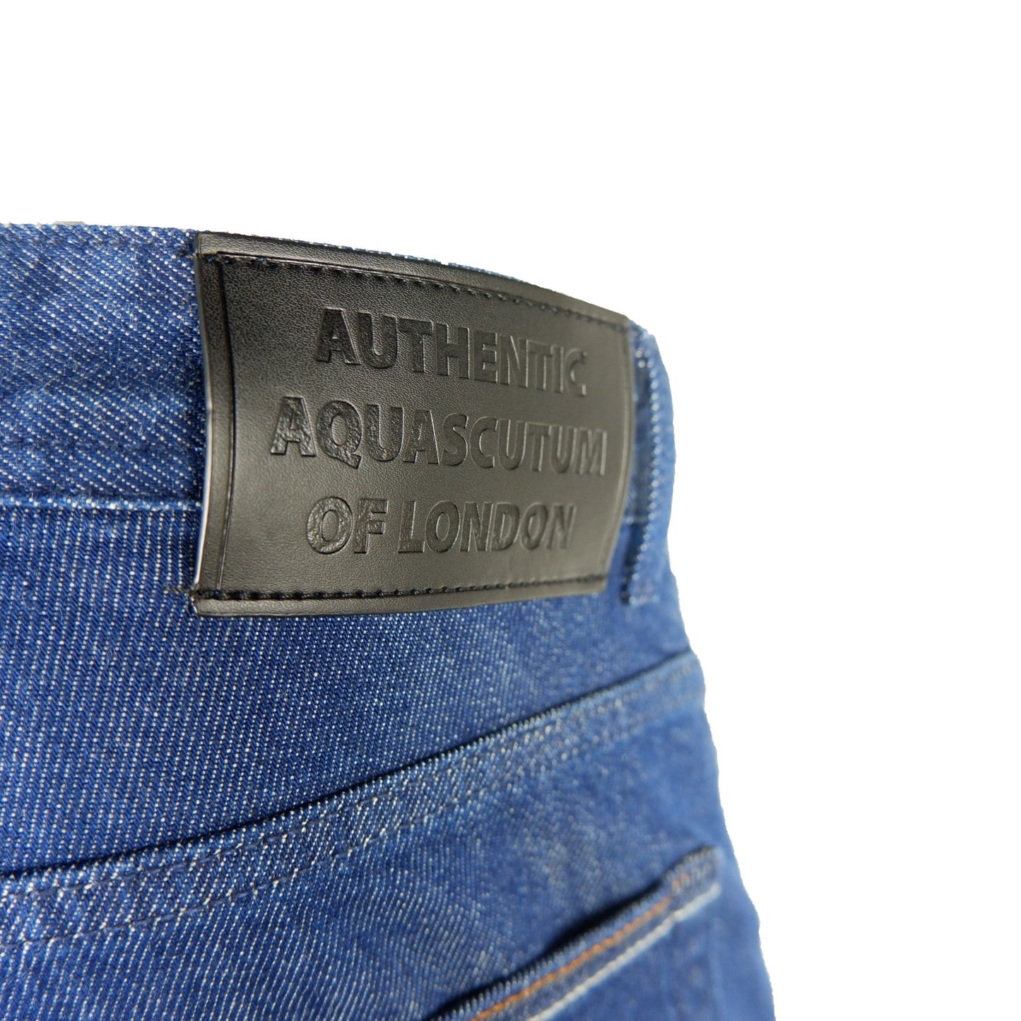 Aquascutum Mørkeblå Bomuld Herrejeans