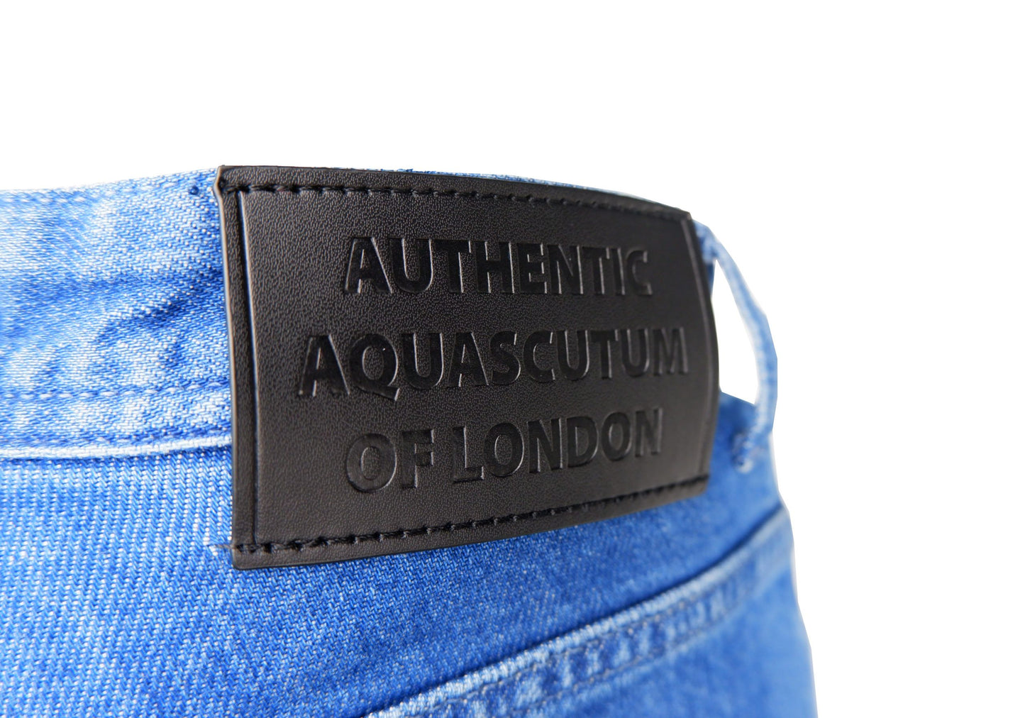 Aquascutum Lyseblå Bomuld Herrejeans
