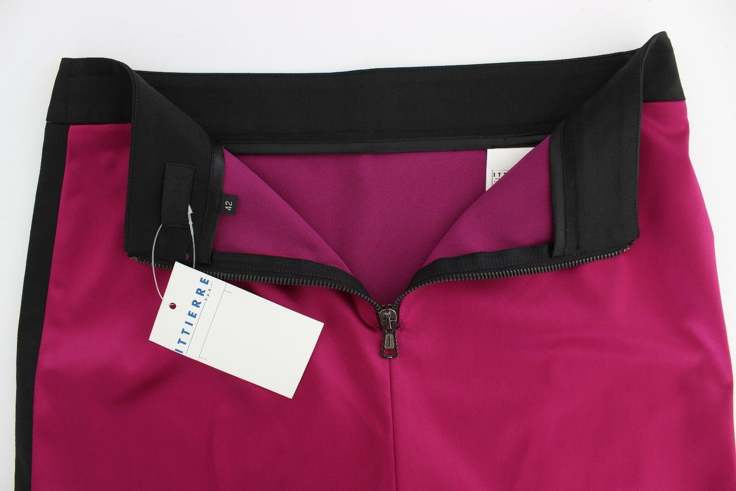 Dolce & Gabbana Elegant blyantnederdel i sort og pink