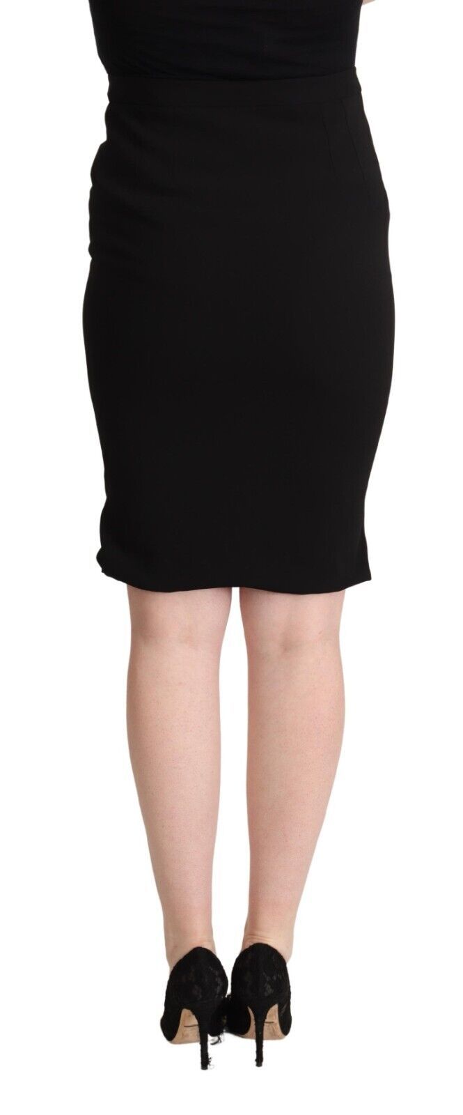 Dolce & Gabbana Chic højtaljet blyantnederdel i sort