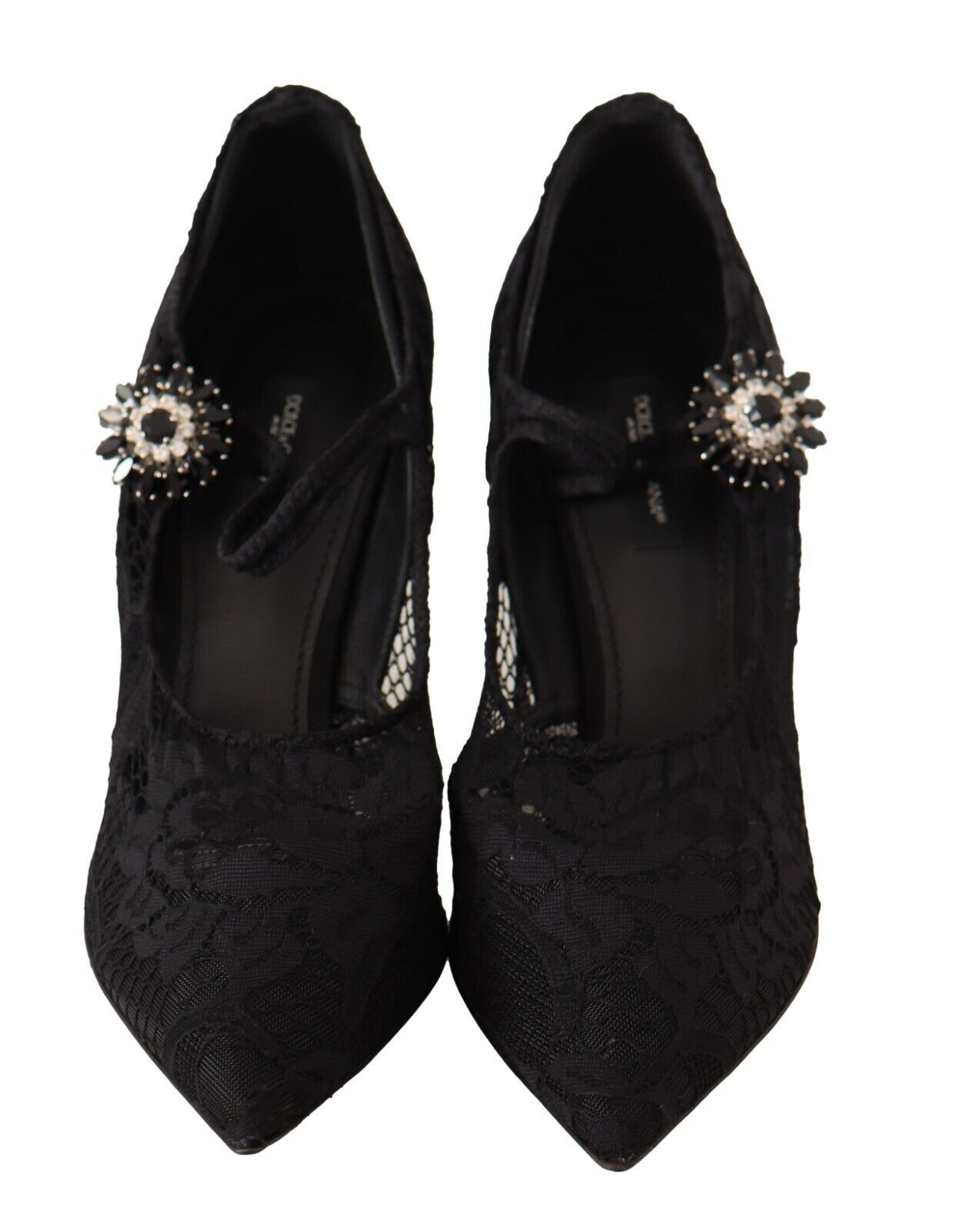 Dolce & Gabbana Elegante Sorte Blonde Stiletto Pumps