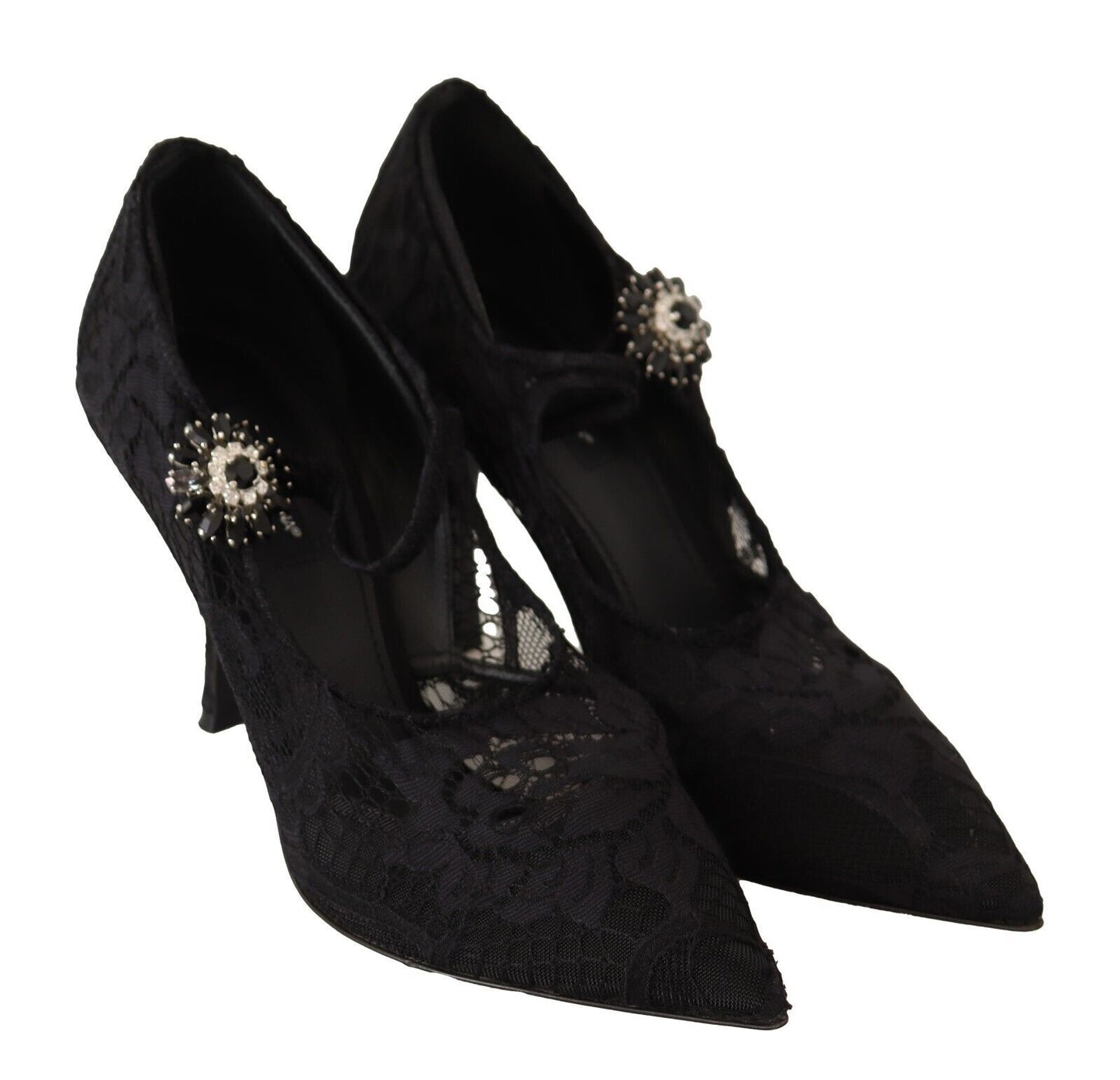Dolce & Gabbana Elegante Sorte Blonde Stiletto Pumps