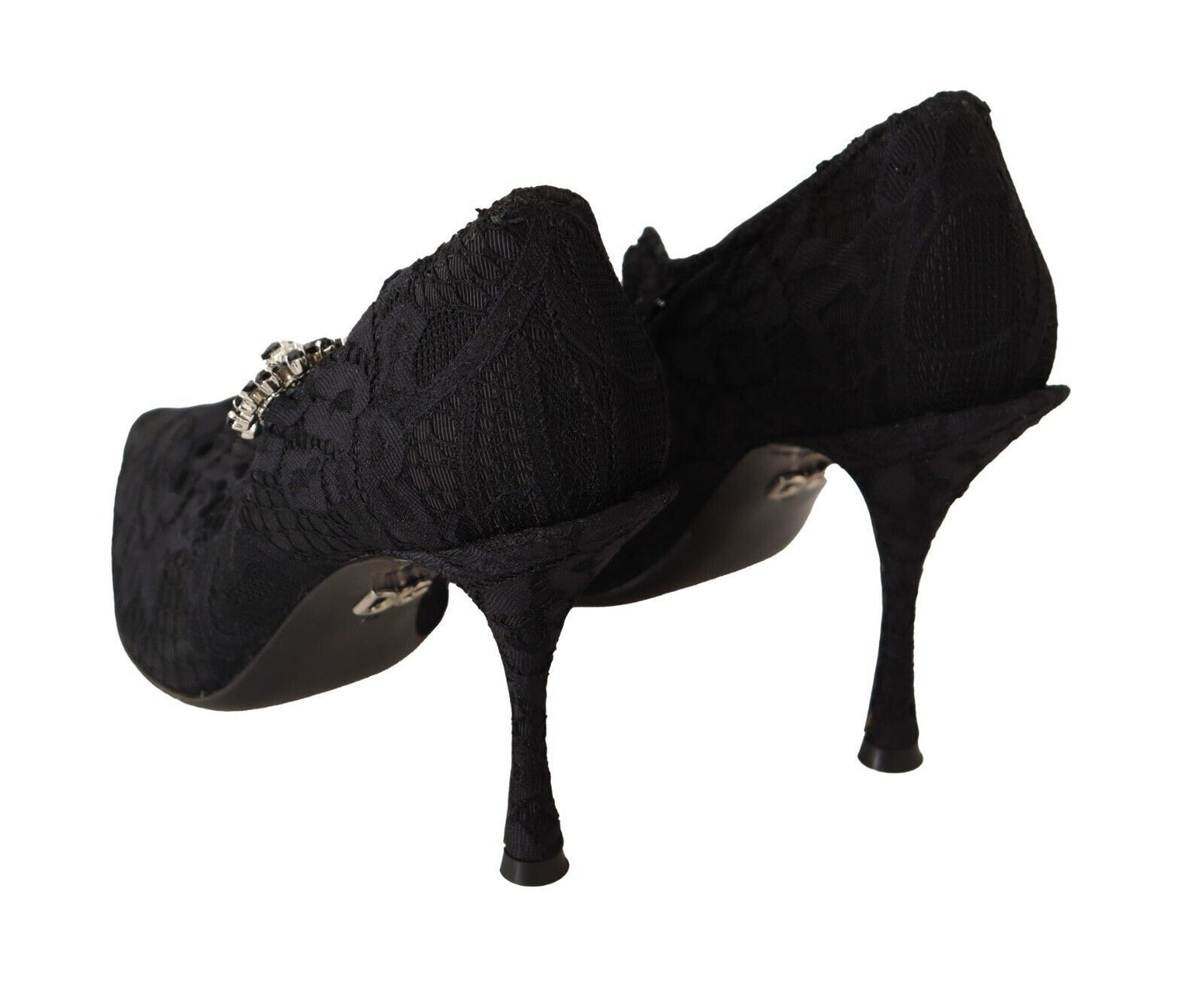 Dolce & Gabbana Elegante Sorte Blonde Stiletto Pumps