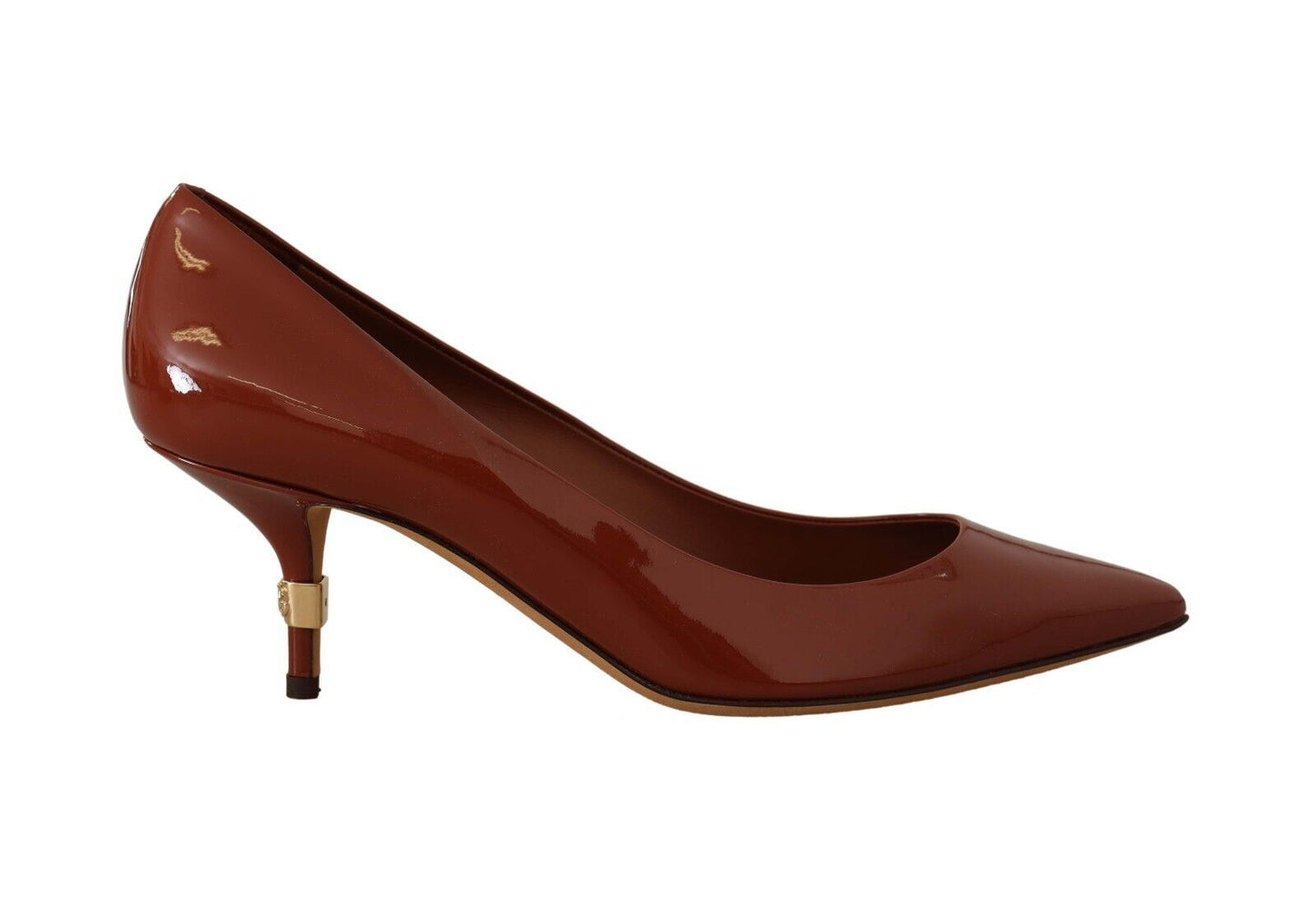 Dolce & Gabbana Elegante Pumps i Laklæder med Høje Hæle