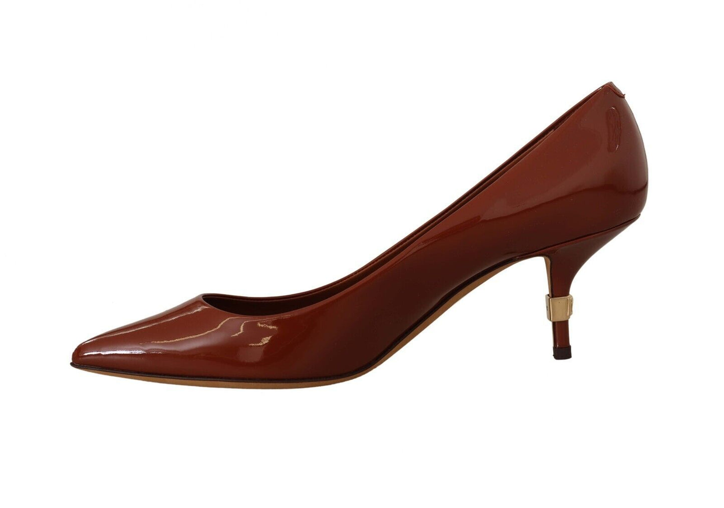 Dolce & Gabbana Elegante Pumps i Laklæder med Høje Hæle