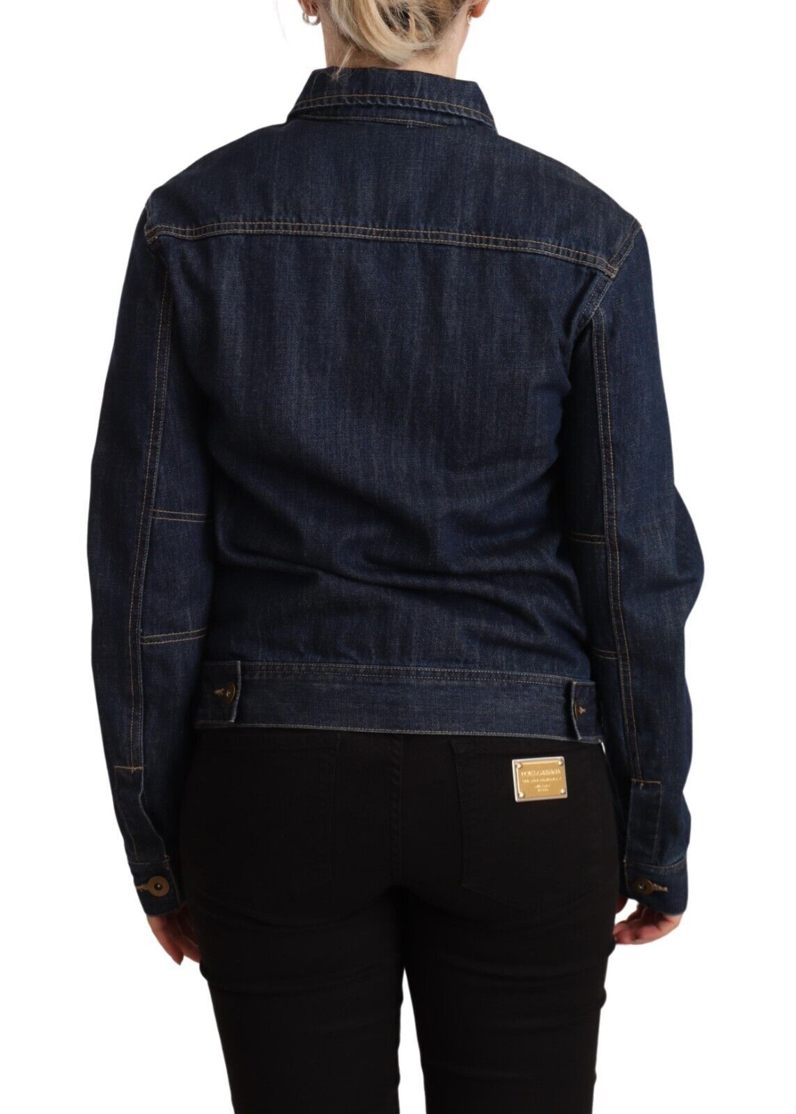 Master Coat Elegant Mørkeblå Denimjakke