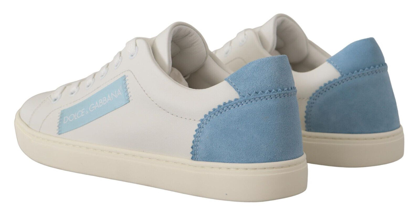 Dolce & Gabbana Udsøgte italienske læder low-top sneakers