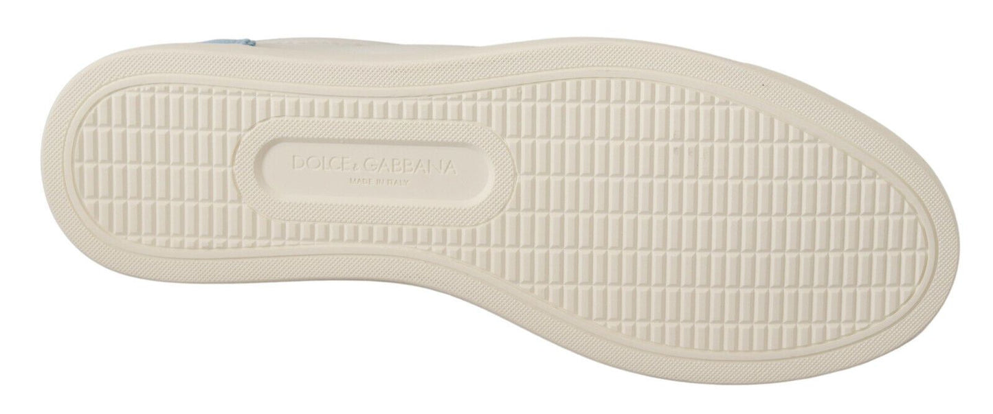 Dolce & Gabbana Udsøgte italienske læder low-top sneakers
