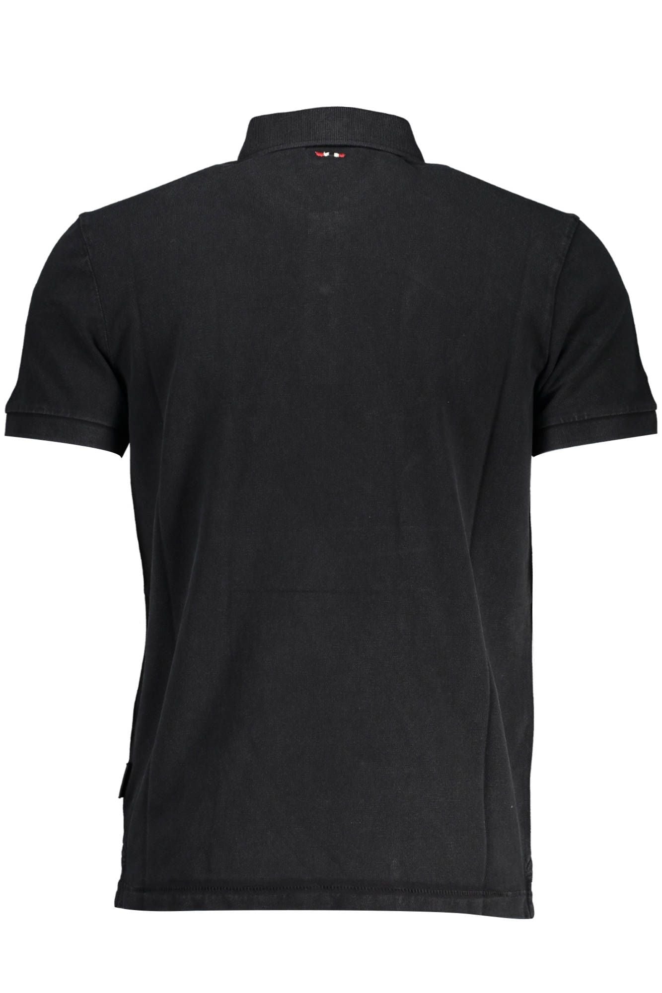 Napapijri Classic Sort Broderet Poloshirt