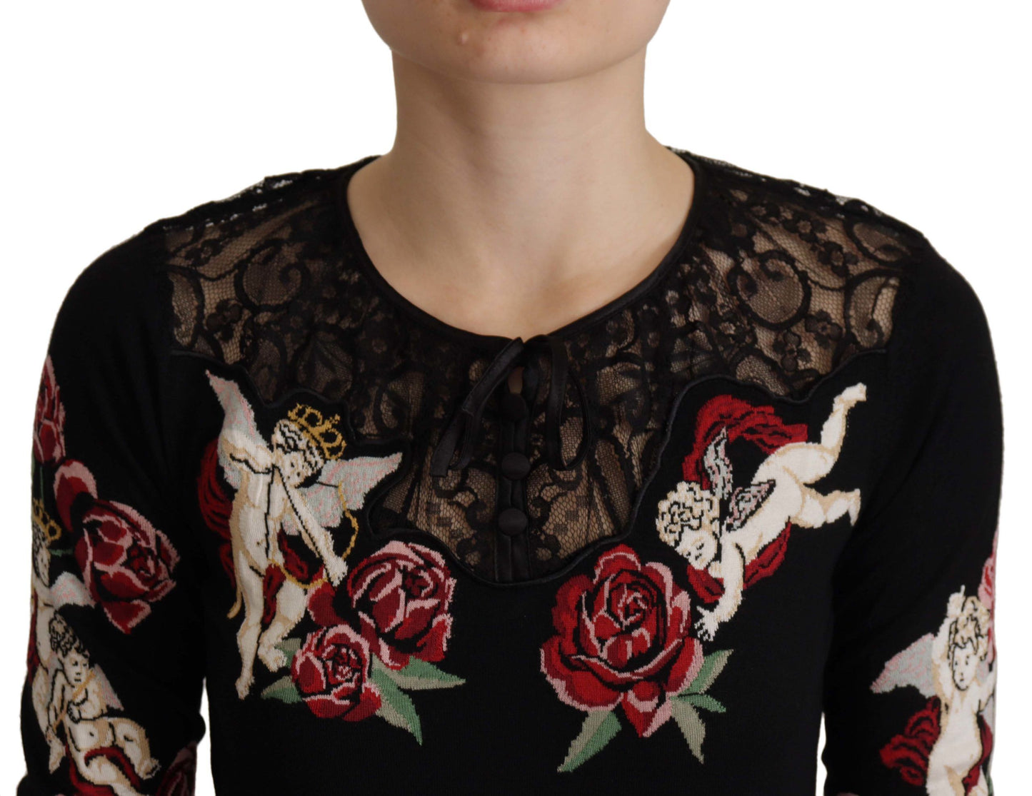 Dolce & Gabbana Broderet Englecardigan