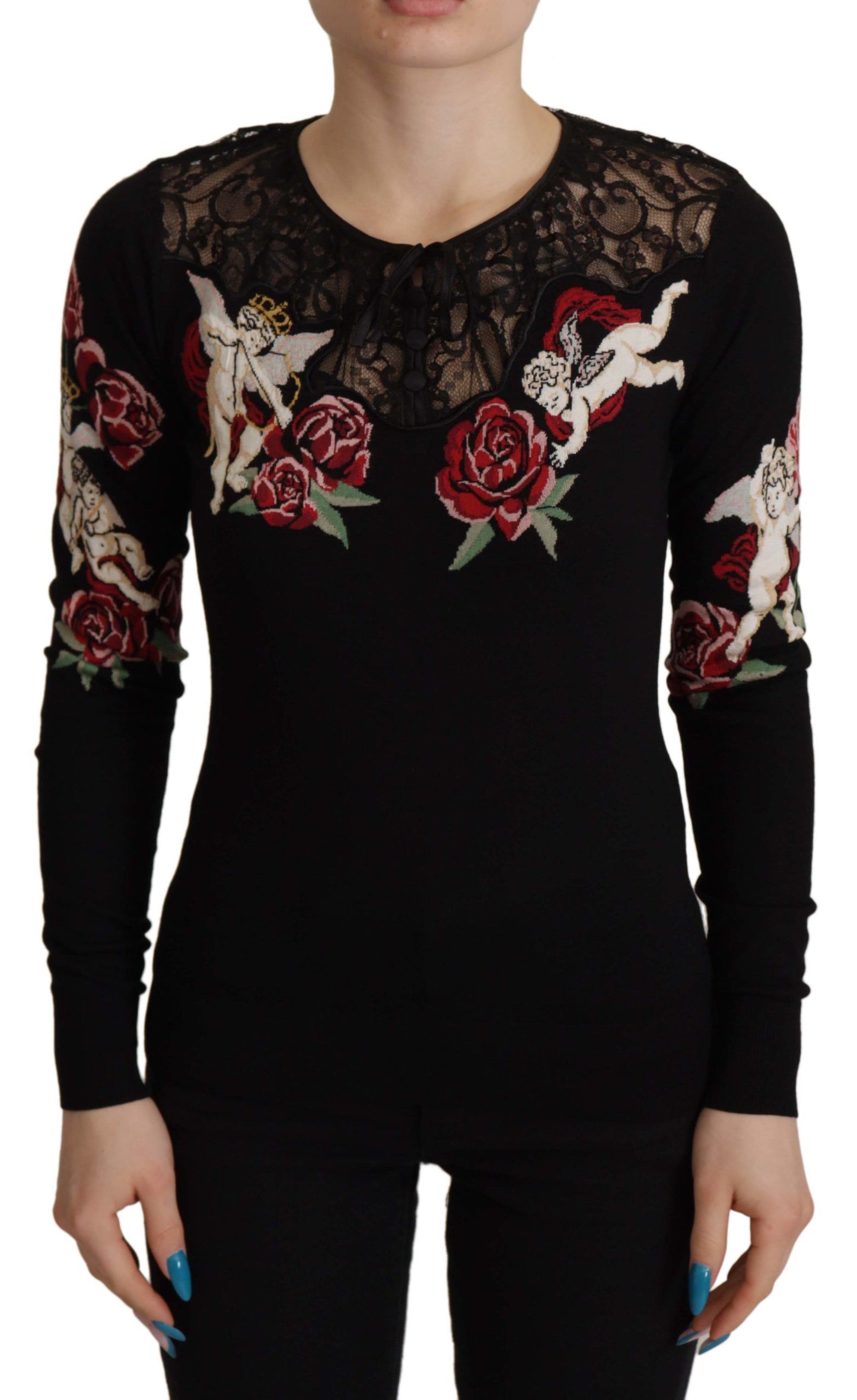 Dolce & Gabbana Broderet Englecardigan