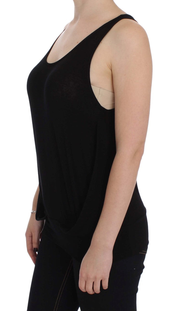 PLEIN SUD Elegant Sort Cami Bluse Tanktop