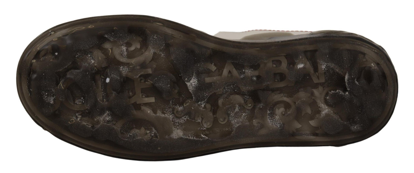 Dolce & Gabbana Elegante Hvide Lædersneakers