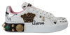 Dolce & Gabbana Queen Crown Chic lædersneakers