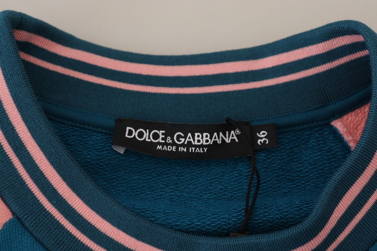 Dolce & Gabbana Paillettet Tropical Queen Bomuldssweater