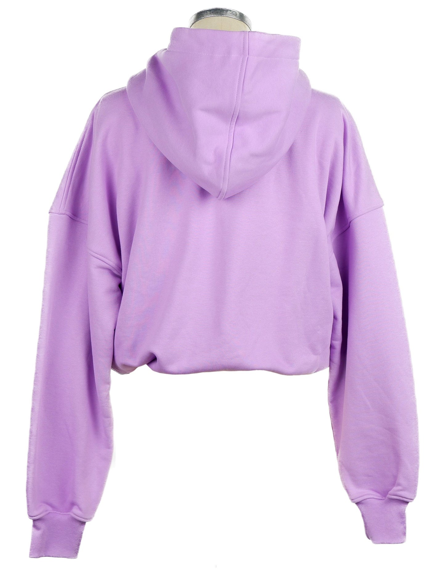 Comme Des Fuckdown Chic Lilla hættetrøje med logoprint