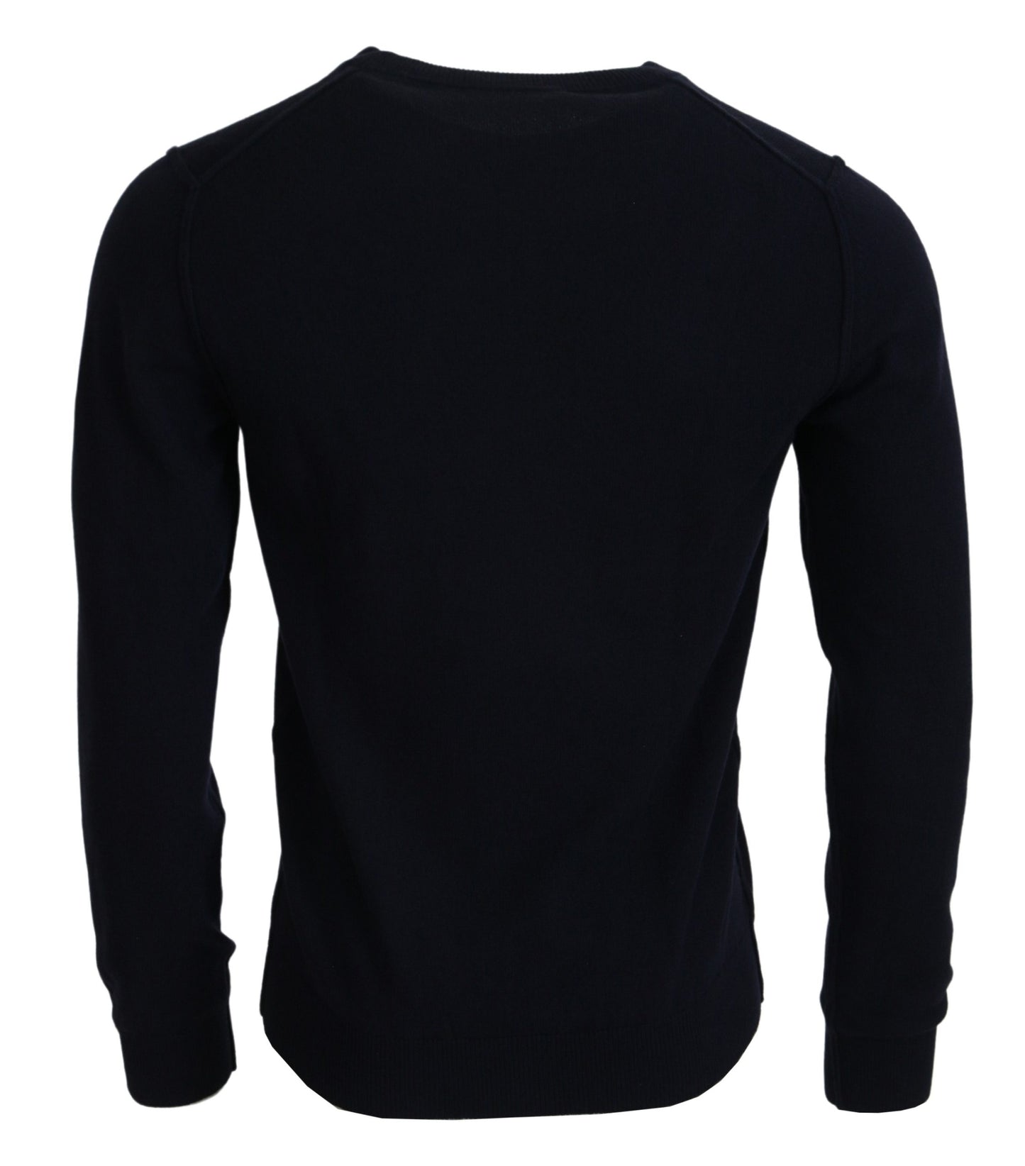 Dolce & Gabbana Elegant Blå Cashmere Pullover Sweater