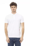 Baldinini Trend Hvid Bomuld Herre Poloshirt