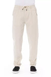 Baldinini Trend Beige Bomuld Herre Chino Bukser