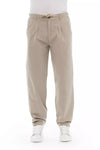 Baldinini Trend Beige Bomuld Herre Chino Bukser