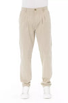 Baldinini Trend Beige Bomuld Herre Chino Bukser
