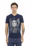 Trussardi Action Blå Bomuld Herre T-shirt