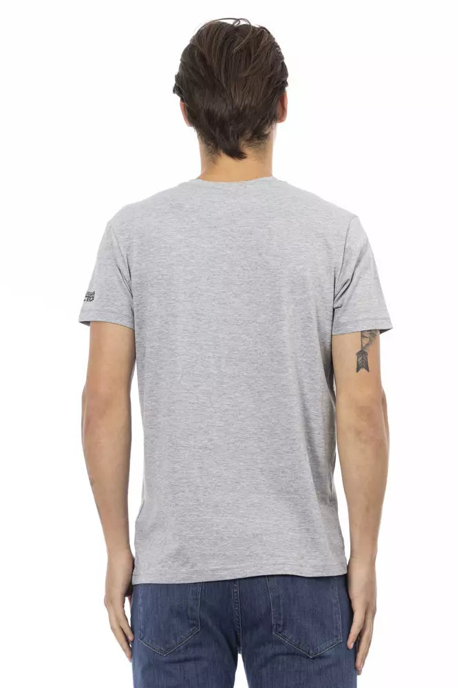 Trussardi Action Grå Bomuld Herre T-shirt