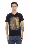 Trussardi Action sort bomuld herre T-shirt