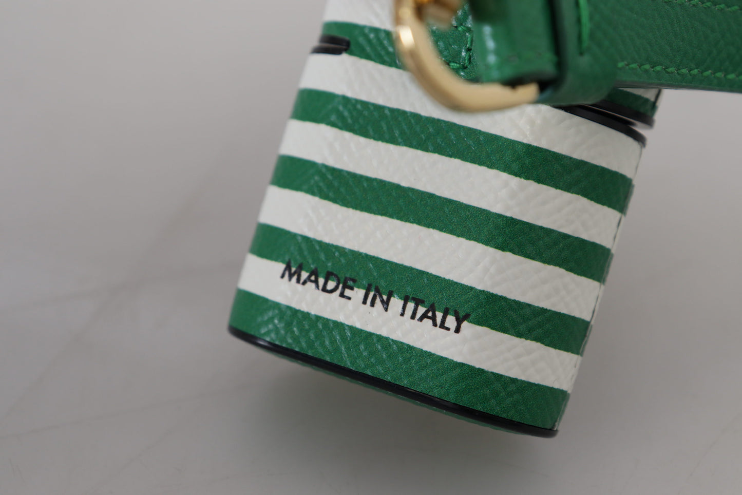 Dolce & Gabbana Elegant Læderetui til Airpods - Lush Green